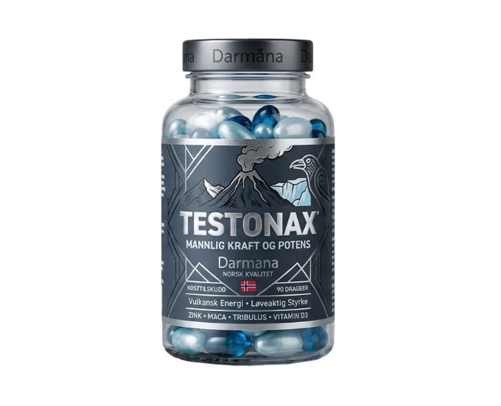 Testonax boks med 60 kapsler